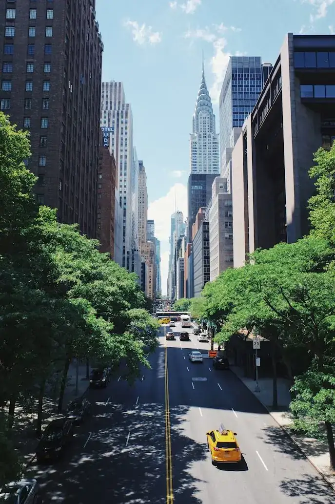 Avenue de Manhattan, city-break à New York
